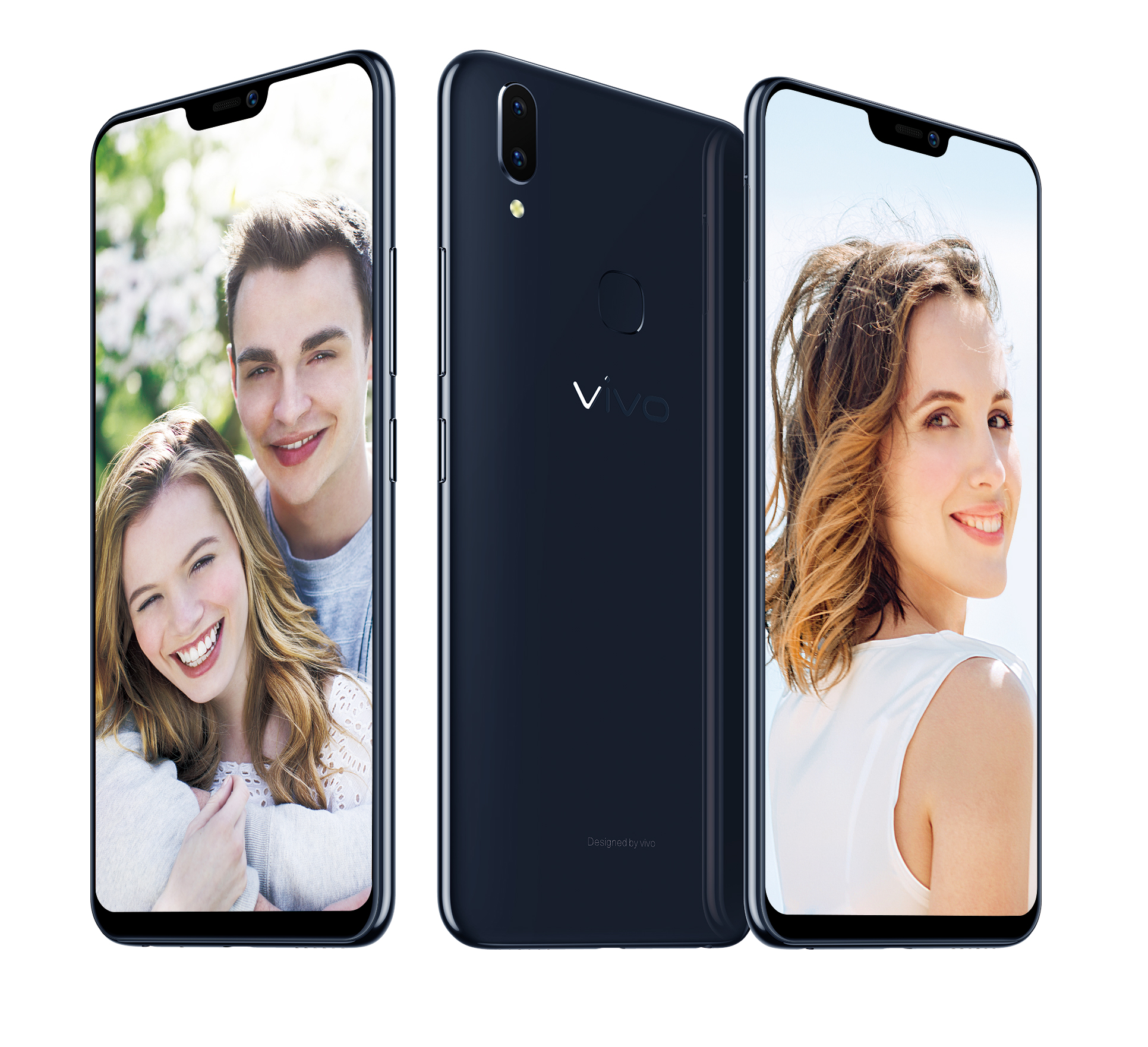 Vivo Paparan skrin penuh dengan kehadiran 'notch' di atas.