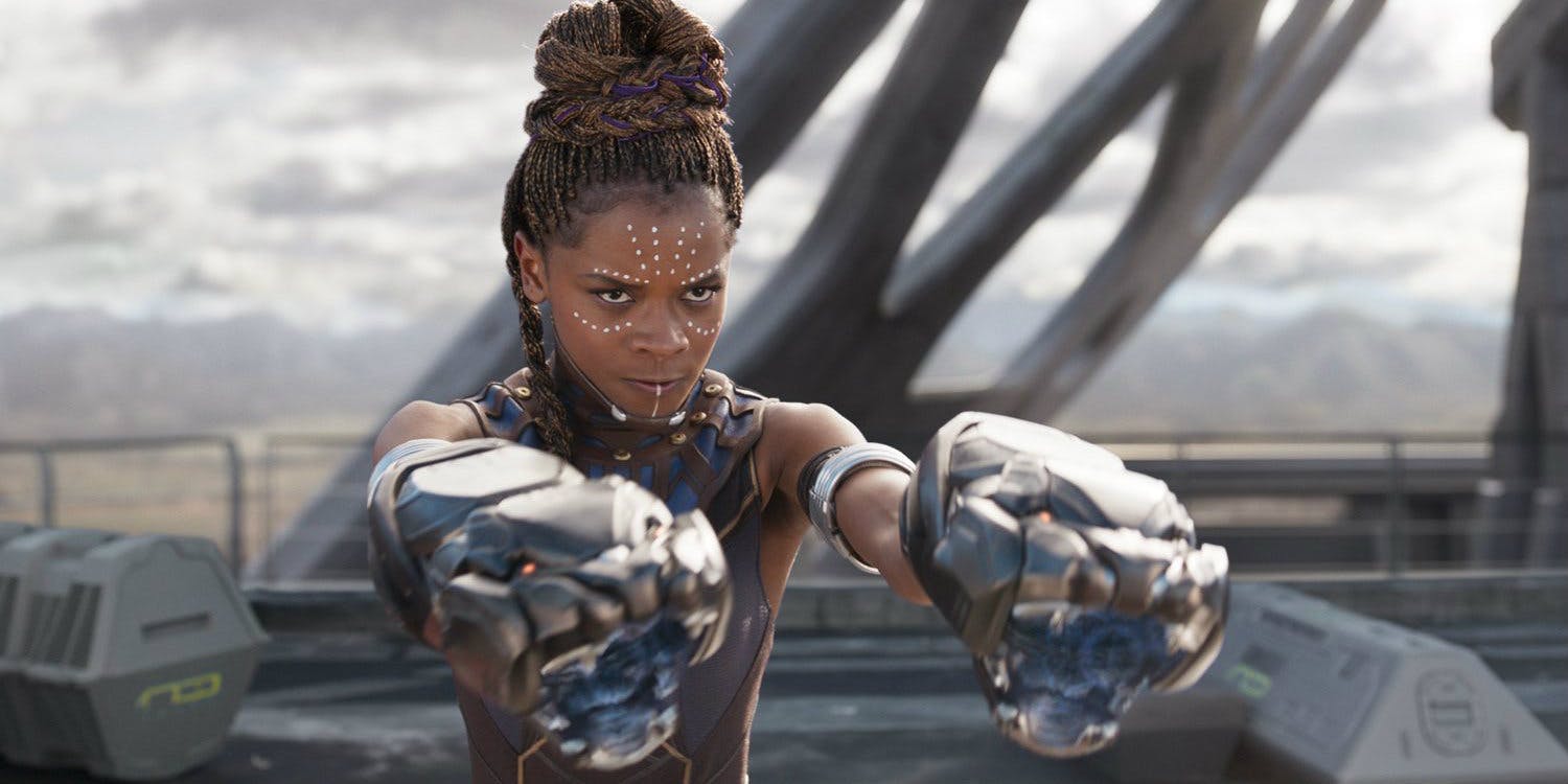 Marvel Studios Shuri, Black Panther's sister is one hell of a fighter and tech wizard.