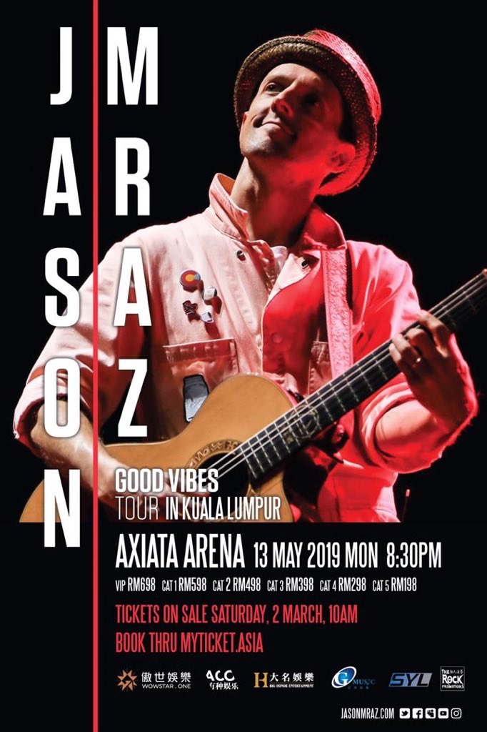 MyTicket Asia Will you guys be the first one to cop tickets to his show?