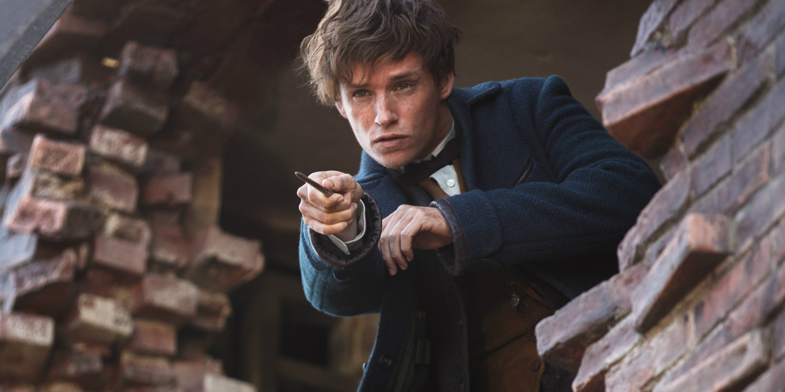 Warner Bros. Studios Eddie Redmayne as Newt Scamander.