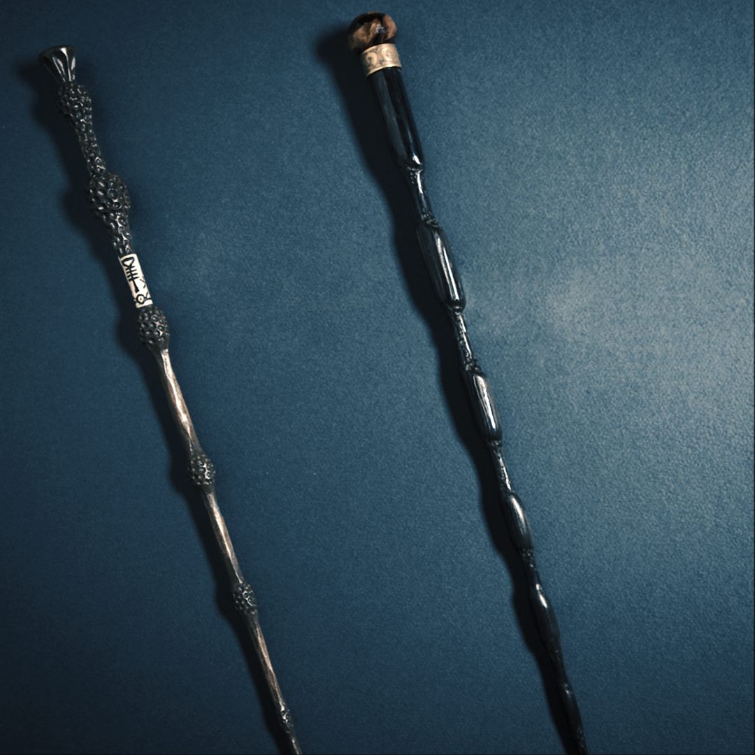 Warner Bros. Do you know whose wands are these?