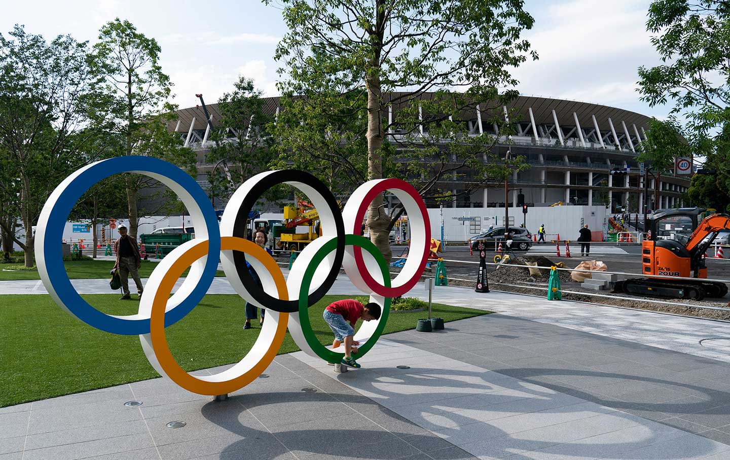 AP Photo / Jae C. Hong via The Nation All set and ready to welcome spectators.
