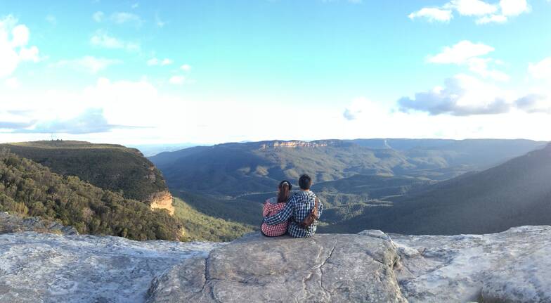 www.redballoon.com.au You can also book a hiking guide and he'll help take photos like this!