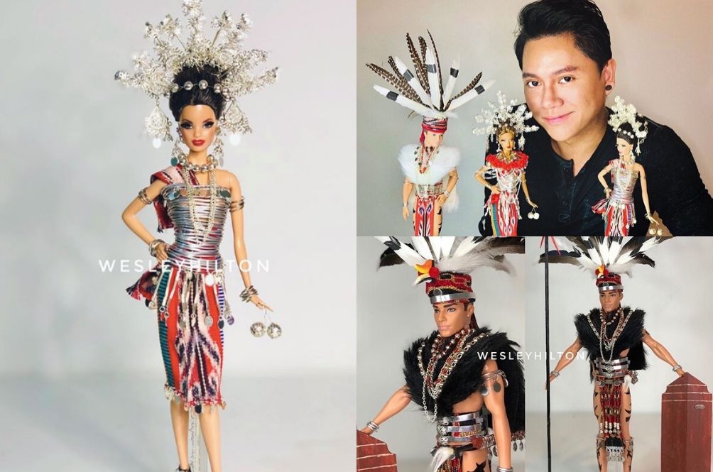Meet The Sarawakian Who Creates Stunning Borneo Barbie Dolls To Honour His Culture