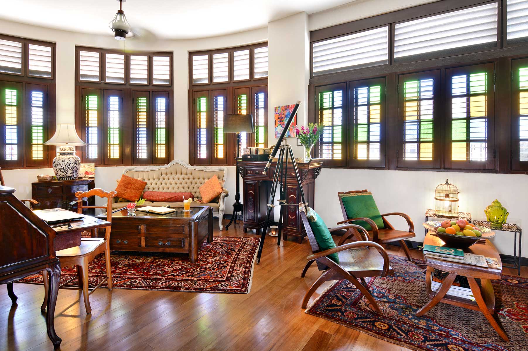 Campbell House Penang We love the whole classic concept, so cool!