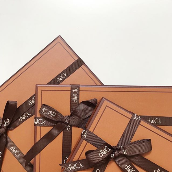 @theduckgroup Instagram The boxes does look kind of familiar... Hermes maybe?