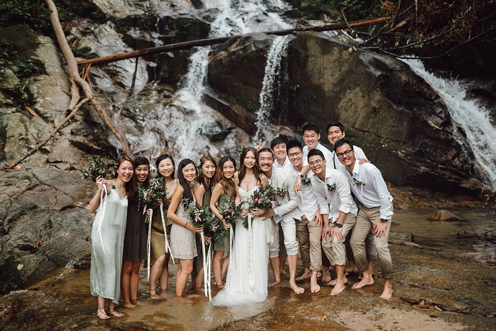 Peter Herman Photography Even the bridesmaids dresses are on-point.