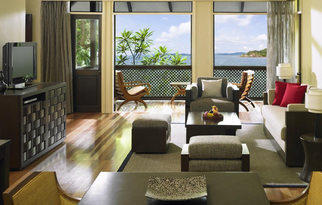 Vivanta by Taj Fancy hotel that comes with a fancy view.