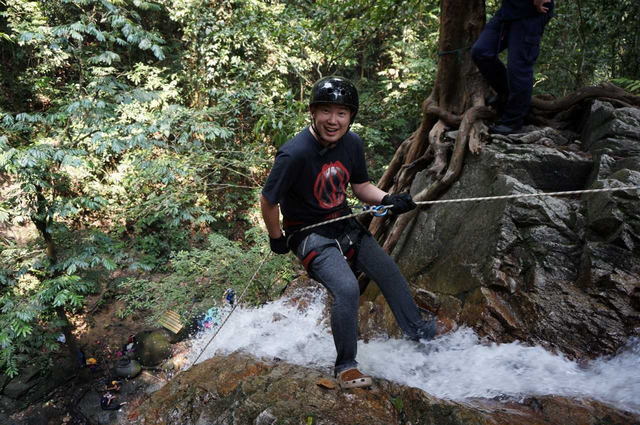 Tradewinds Plantation Berhad Think you're brave enough to scale down this cascading waterfall?