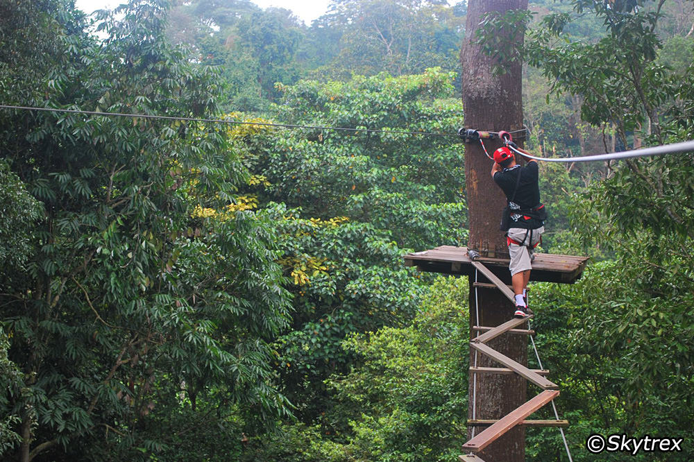 Skytrex Shah Alam Jogging a bit too easy? Challenge yourself at the Skytrex obstacle course!