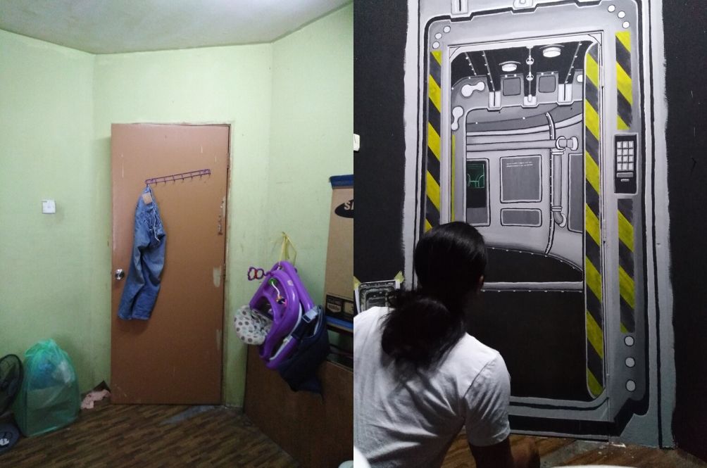 Ahmad Fathil Zakaria Facebook Same door, different design.