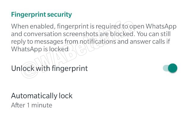 WABetaInfo This is what the update will probably look like.