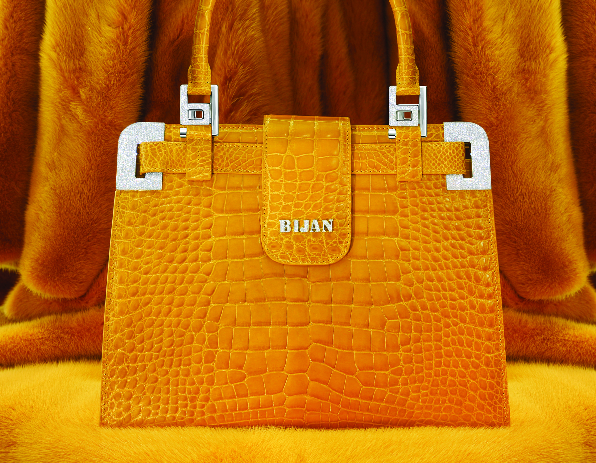 Bijan.com This isn't the seized Bijan bag, but it's an example of one of the bags they sell.