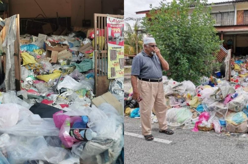 Perak Retired Teacher Hoards Rubbish For Over 10 Years, Making Neighbours Suffer