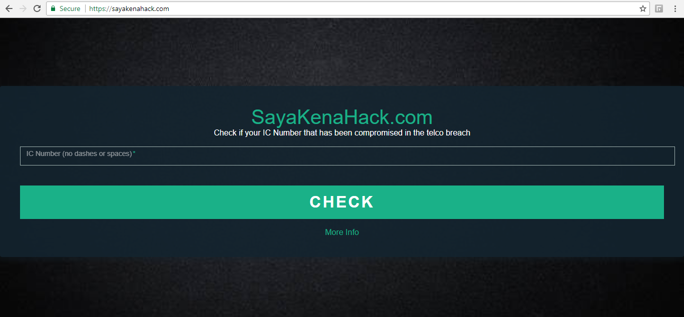 sayakenahack.com You can try your luck and see whether the website is still accessible or not.