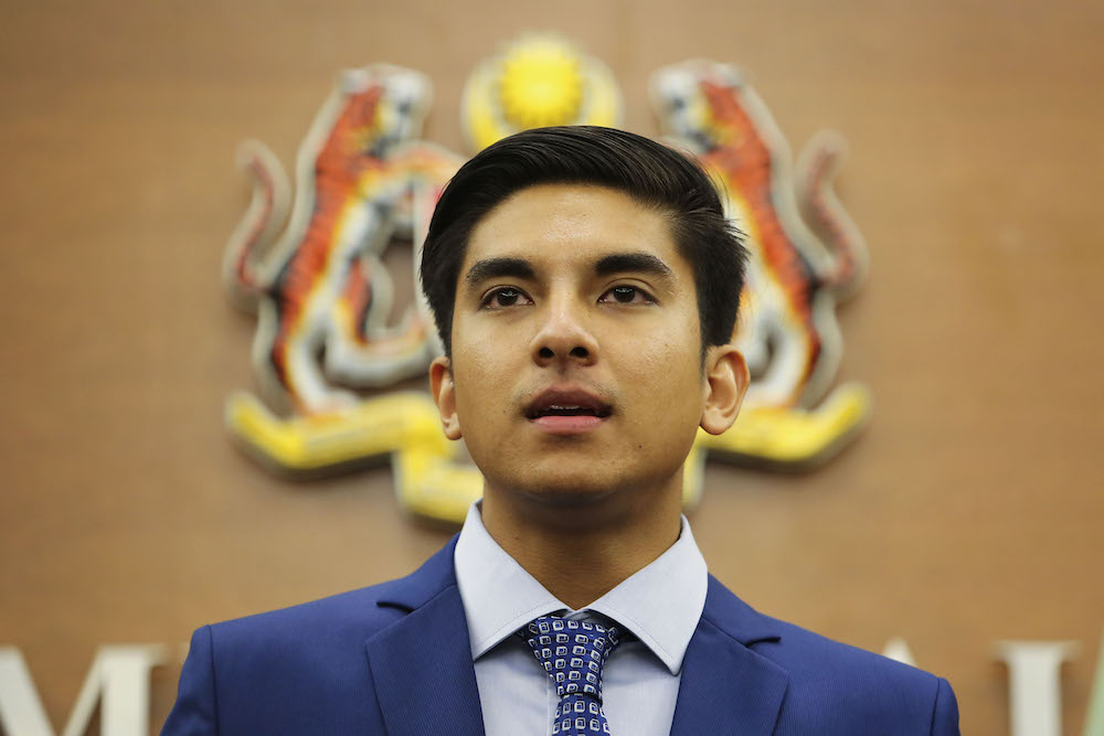 Yusof Mat Isa/The Malay Mail We hope to see it happening soon, Syed Saddiq!
