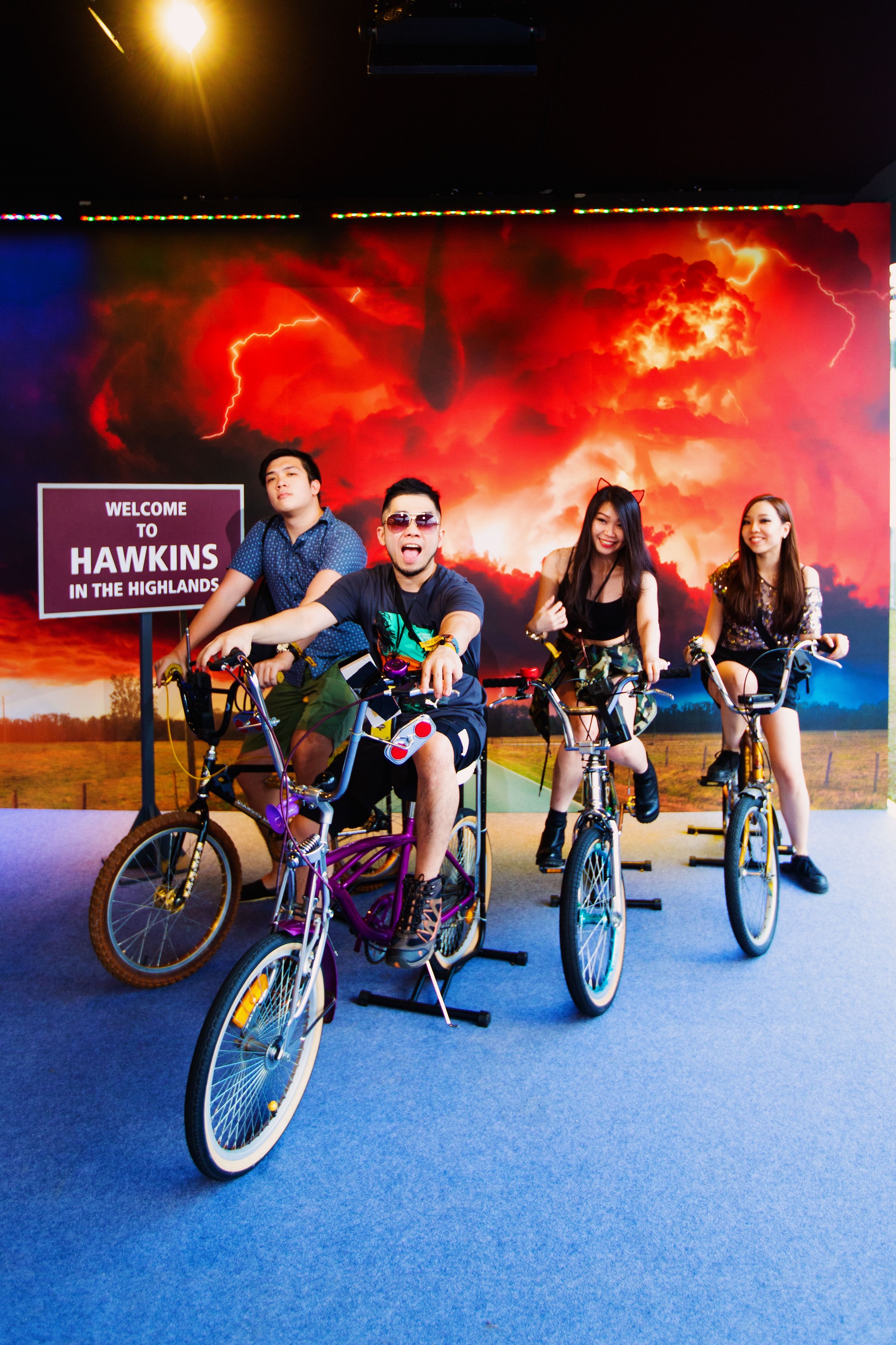All is Amazing The Hawkin squad's favourite hobby.