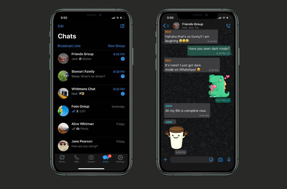Whatsapp To Introduce Dark Mode For Web And Desktop Versions Kaw Rojak Daily