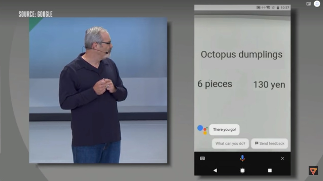 "And for my next trick, the octopus dumplings will appear on stage!"