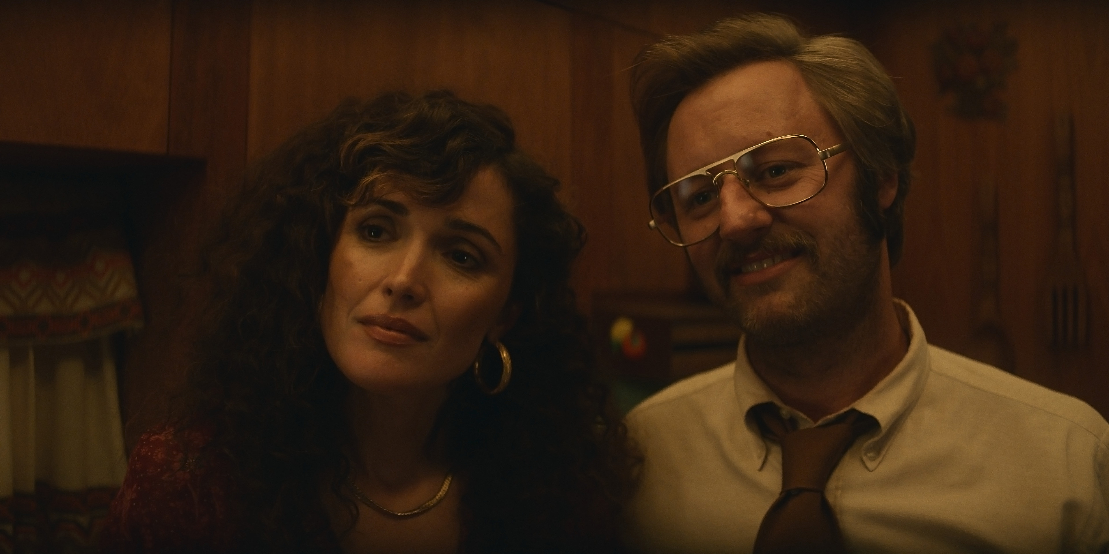 Rose Byrne and Rory Scovel in 'Physical'