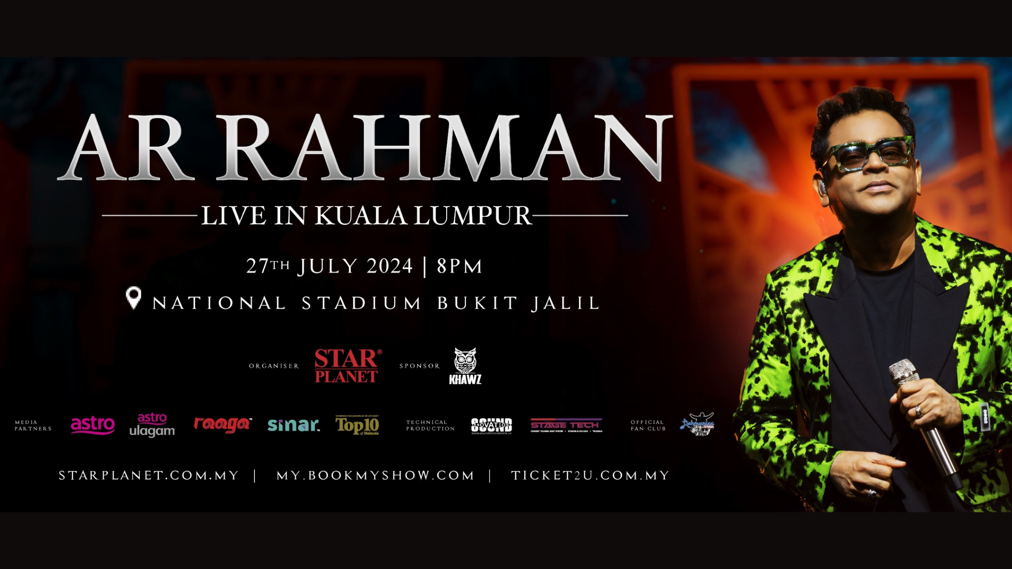 AR Rahman’s Euphoria Live Concert: A Night of Iconic Hits at Bukit ...