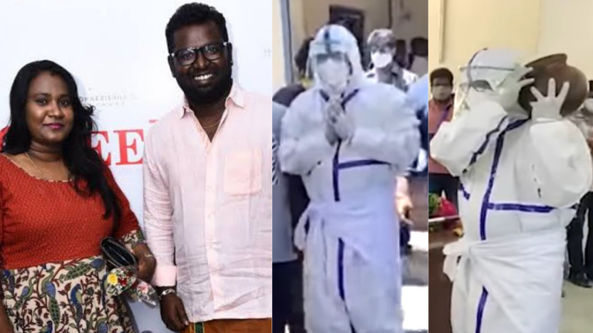 Video Director Arunraja Kamaraj Performs Final Rites For Wife Astro Ulagam
