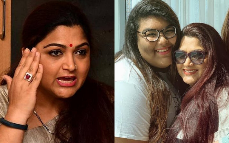 Kushboo Hits Back At Trolls Who Accused Daughter Of Plastic Surgery Astro Ulagam She had daughters named ananditha and avanthika with director sundar c. accused daughter of plastic surgery