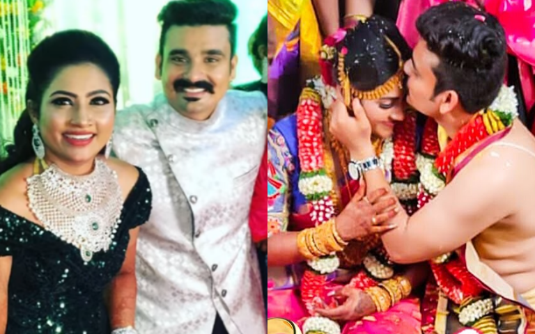 Pics Myna Nandhini Bae Ties The Knot Astro Ulagam Saravanan meenakshi serial theme music. pics myna nandhini bae ties the knot