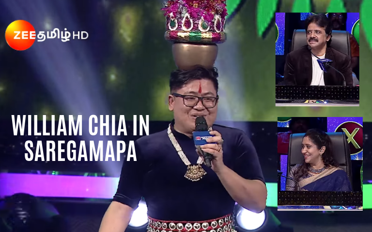 Malaysian Chinese William Chia In Saregamapa Senior Astro Ulagam Watch all episodes of #saregamapa for free anywhere anytime on #zee5 zee sarthak tunes in 2021 by launching sa re ga ma pa #media #zeesarthak #saregamapa.@samratghosh0510.