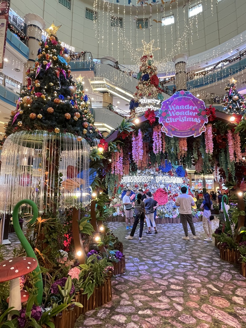 sunway pyramid圣诞装饰