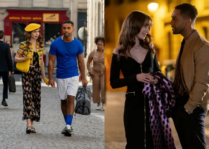 Emily in Paris第三季Emily和Alfie的约会穿搭