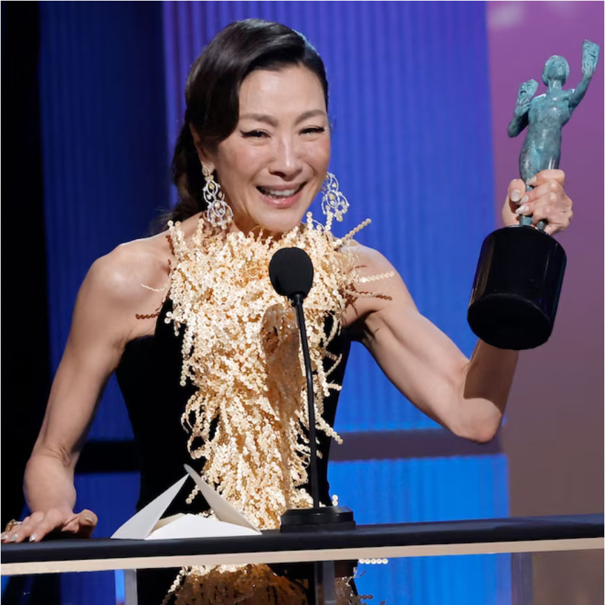 杨紫琼美国员工会影后