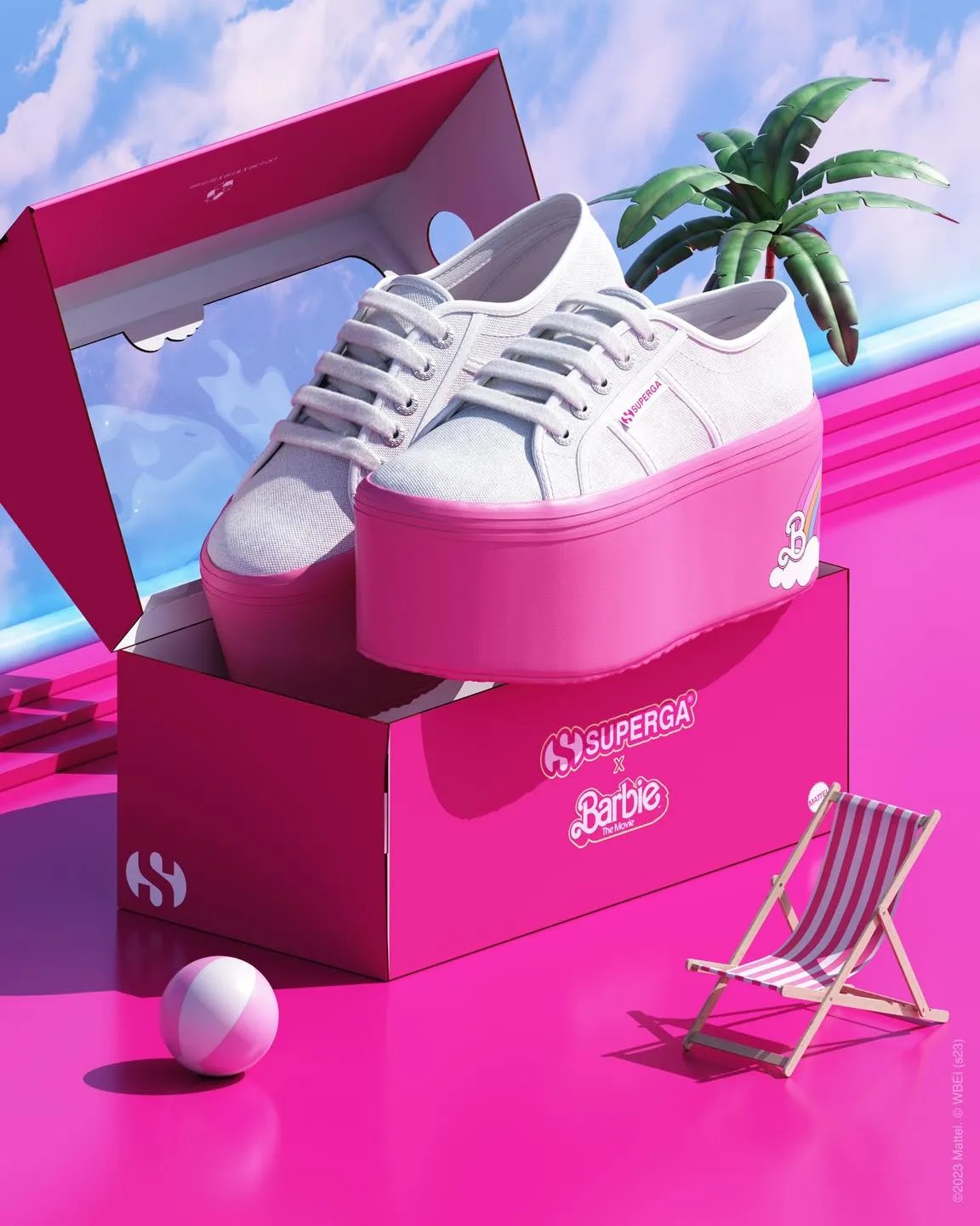 Superga x Barbie